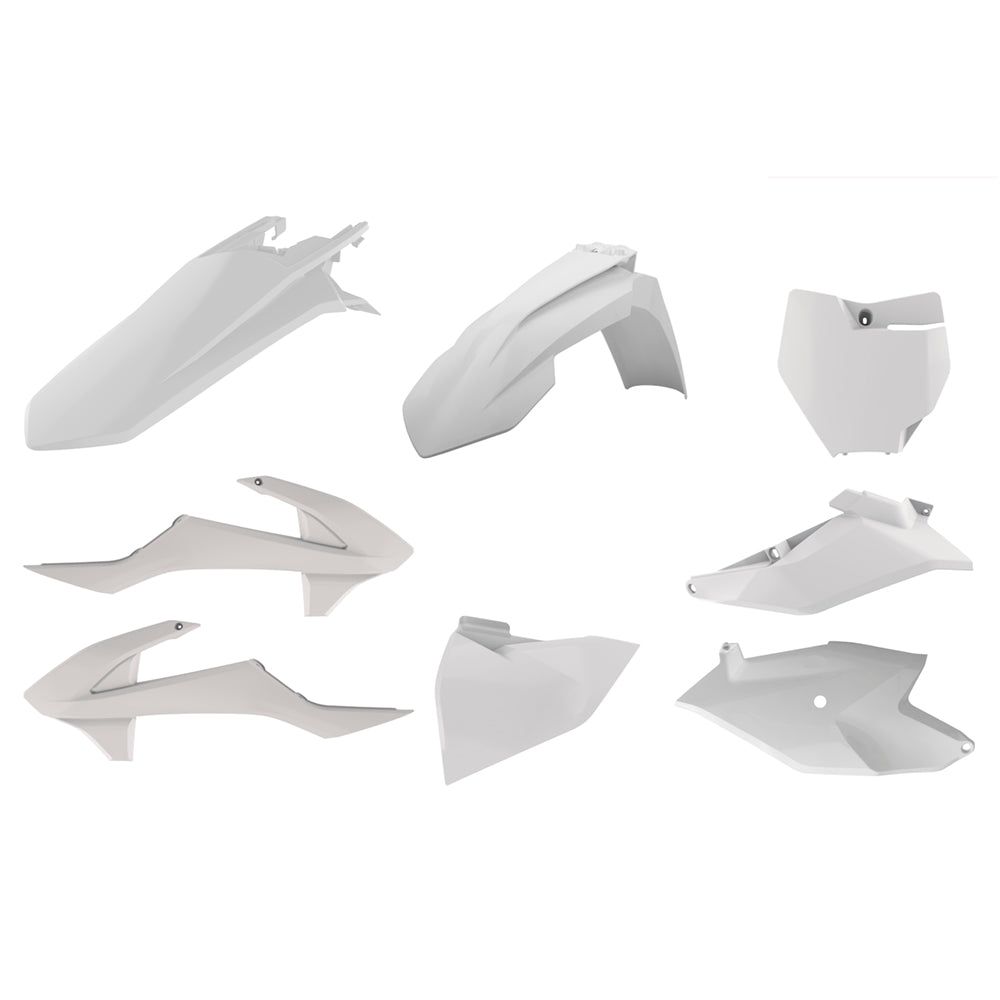 Polisport Plastics Box Kit For KTM SX 85 White 2018